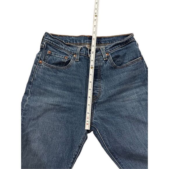 LEVI’S 501® ORIGINAL FIT RAW HEM HIGH RISE WOMEN'S JEANS SZ 26 - Picture 5 of 9